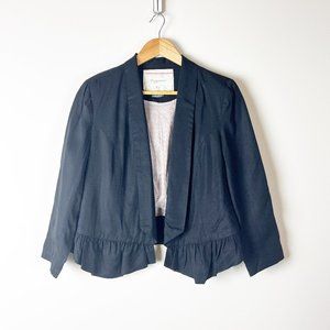 Cartonnier Open Face Blazer Jacket Cropped S